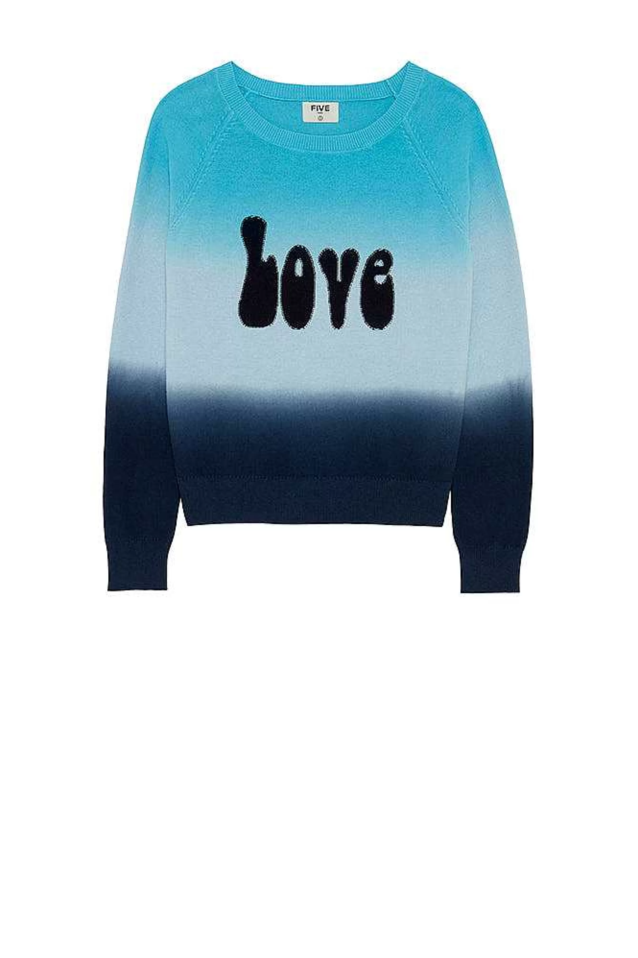 Five Jeans Pullover*Liebe Pullover Gebrochenes Weis/Blau