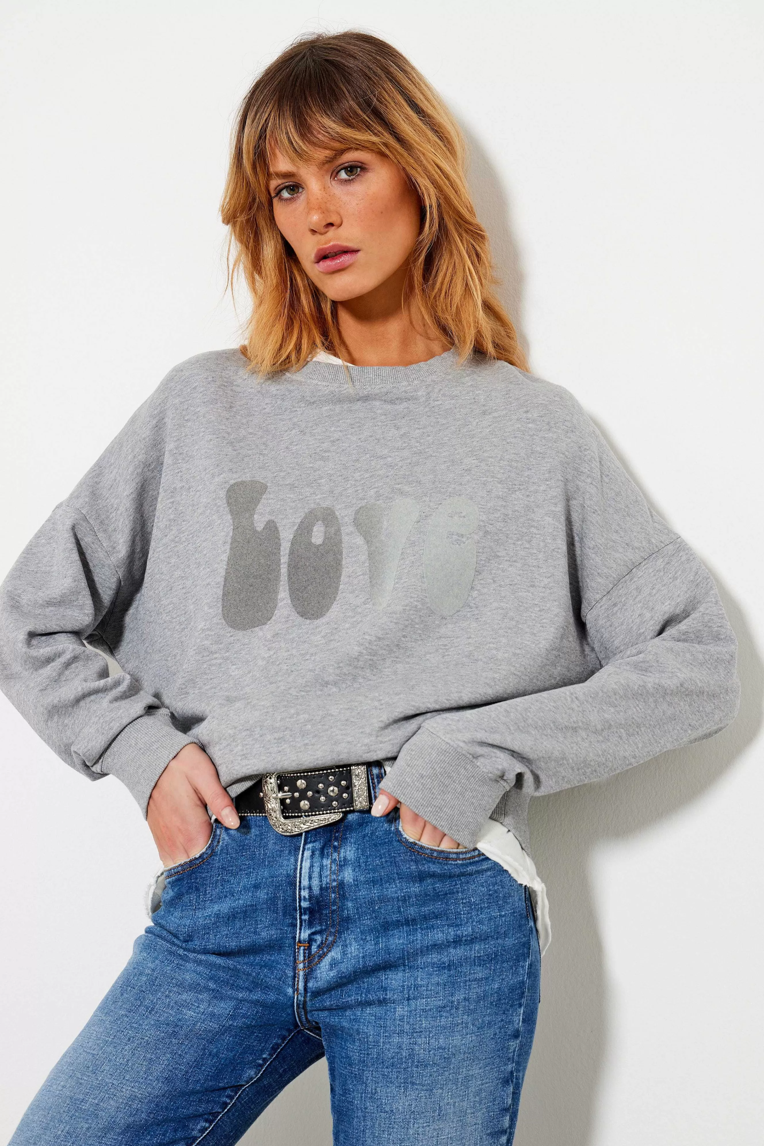 Five Jeans Sweatshirts*Liebes-Sweatshirt