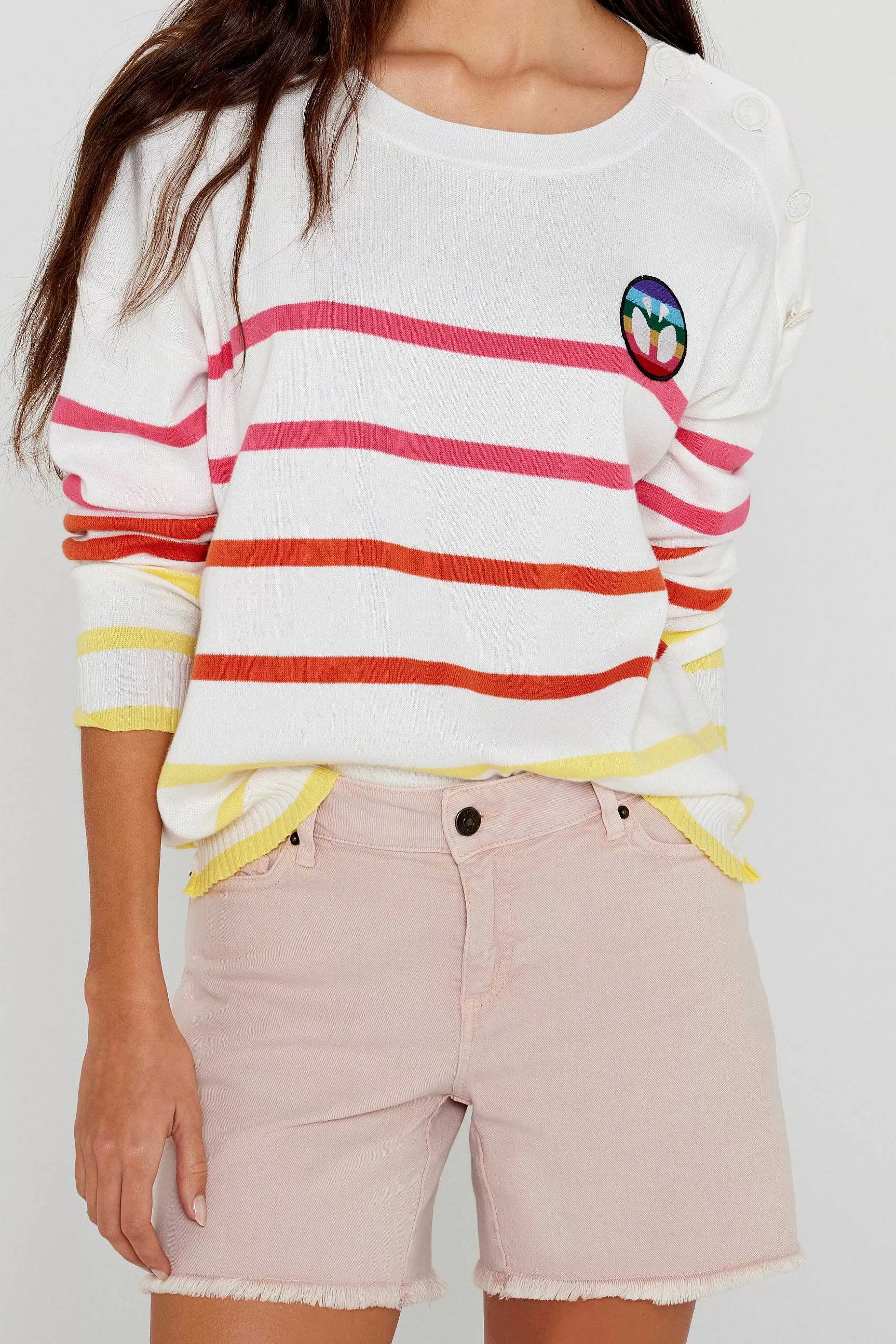 Five Jeans Pullover*Regenbogenpullover