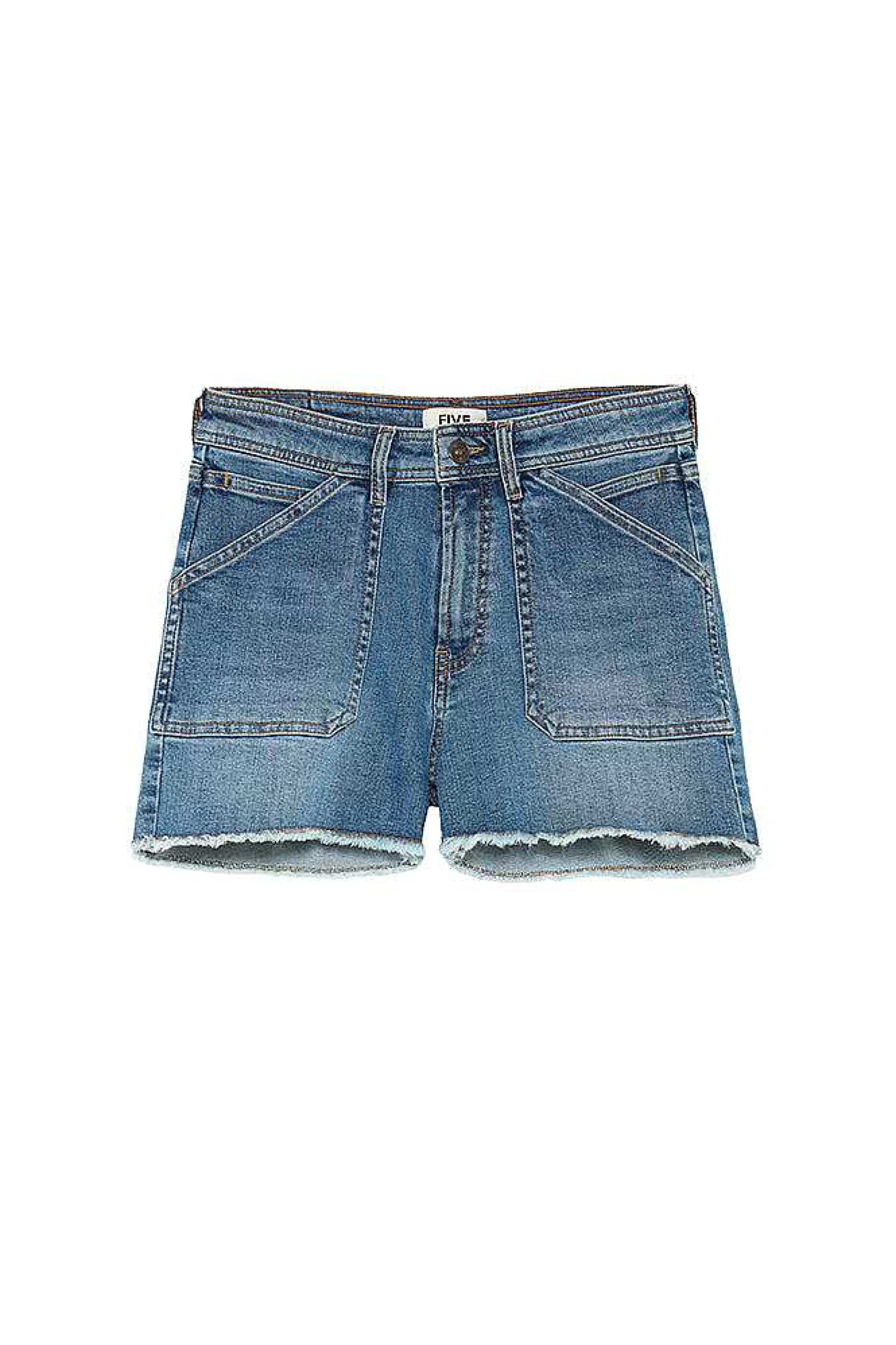 Five Jeans Kurze Hose*Samuela-Shorts Blau